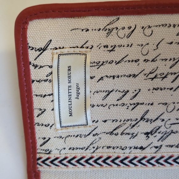 Anthropologie Moulinette Soeurs Cross-Continent Passport Case - Picture 5 of 6
